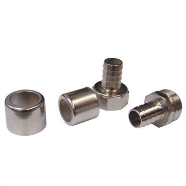Dramm 12pc 3/4in Female Fitting & Ferrule Set - BetterGrow Hydro