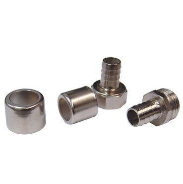 Dramm 12pc 5/8in Female Fitting & Ferrule Set - BetterGrow Hydro