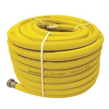 Dramm 3/4"x100' Premium Colorstorm Rubber Hose Yellow - BetterGrow Hydro