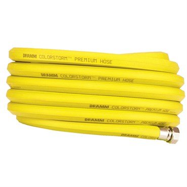 Dramm 3/4"x50' Premium Colorstorm Rubber Hose Yellow - BetterGrow Hydro