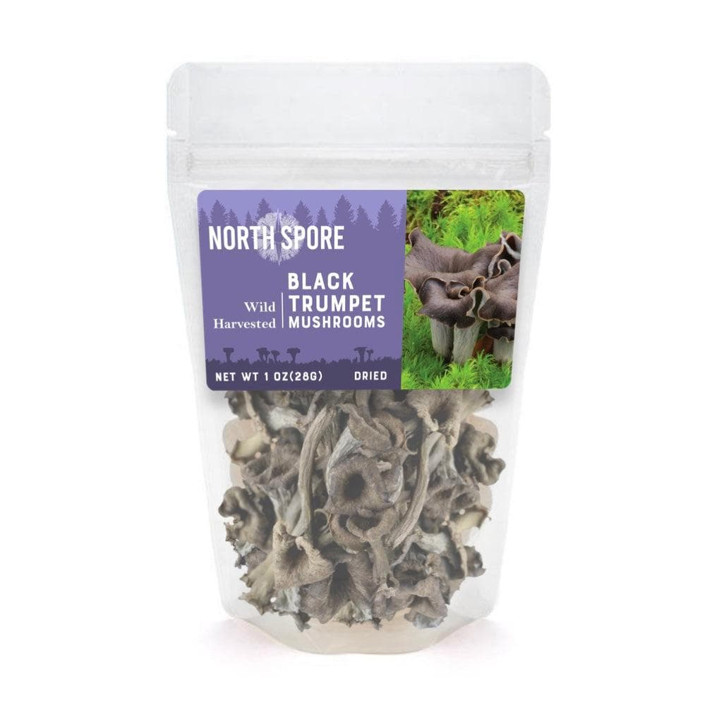 Dried Wild Black Trumpet Mushrooms - BetterGrow Hydro