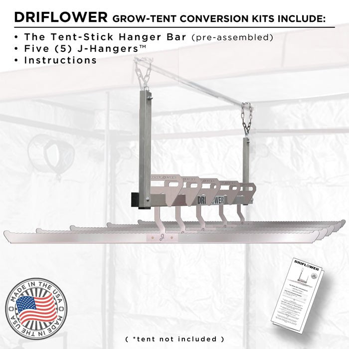 DriFlower Grow Tent Conversion Kit - BetterGrow Hydro