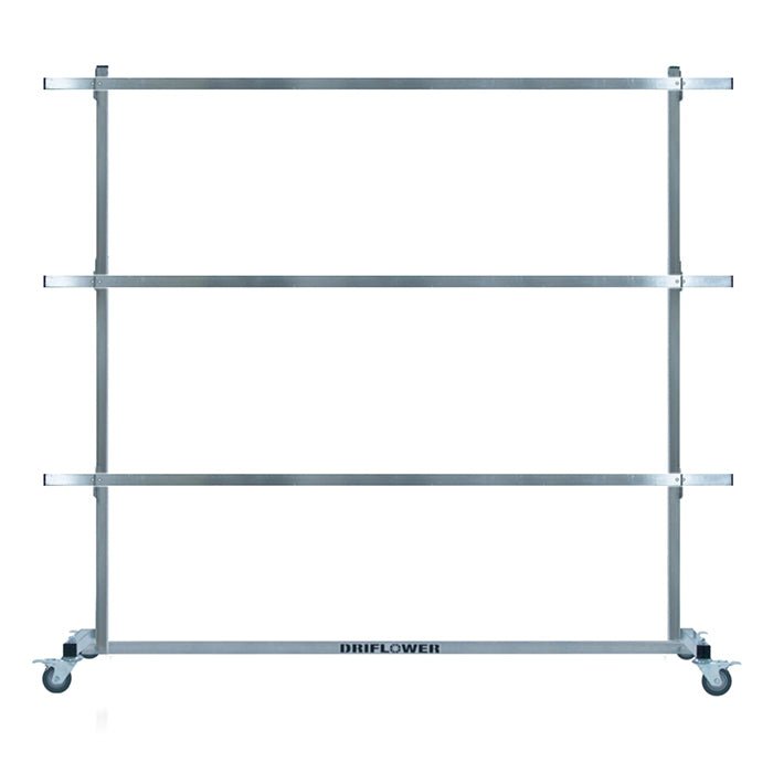 DriFlower Rolling Dri-Rack w/ J-Hangers - BetterGrow Hydro