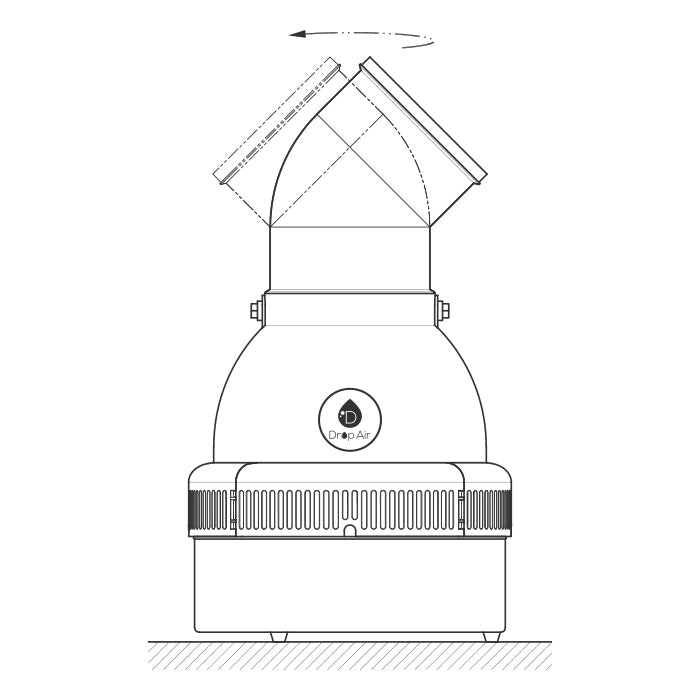 Drop Air Humidifier 200 Pints per day - BetterGrow Hydro