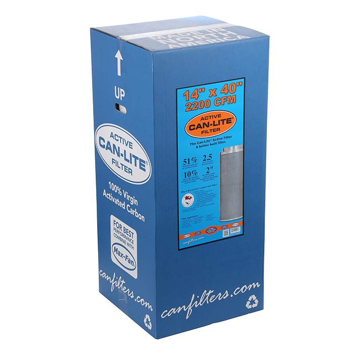 F5 12in Industrial Fan & 14in Can-Lite Filter Kit - BetterGrow Hydro