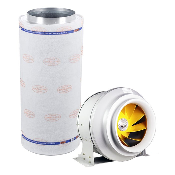 F5 12in Industrial Fan & 14in Can-Lite Filter Kit - BetterGrow Hydro