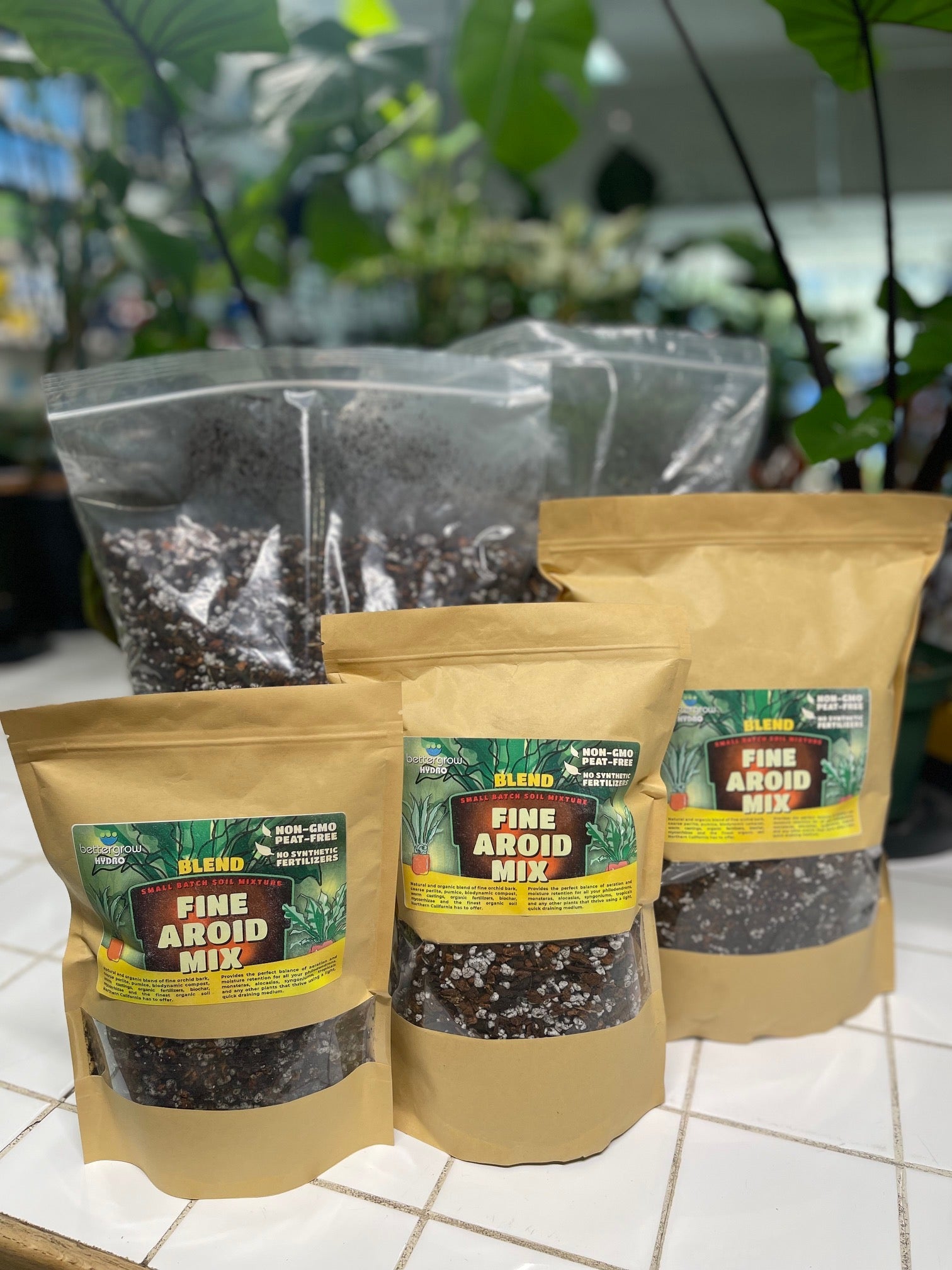 FINE Aroid Mix - 1/2 gallon - BetterGrow Hydro