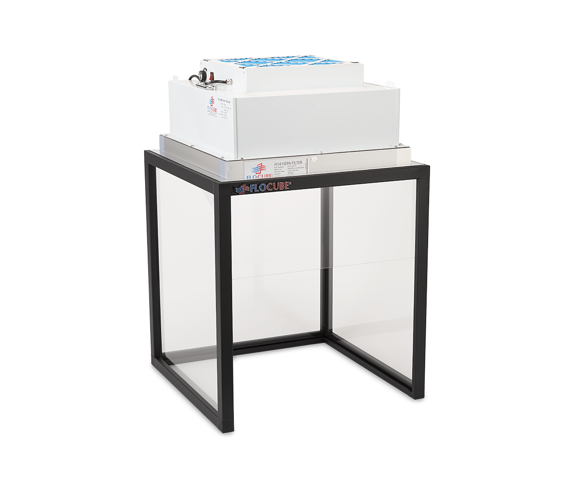 FloCube ProFlow 22 Flow Hood w/Vertical Clean Booth - 2'x2' - BetterGrow Hydro