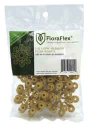 FloraFlex Bubbler Flow Insert - 2 GPH YELLOW (pack of 12) - BetterGrow Hydro