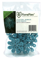 FloraFlex Bubbler Flow Insert - 20 GPH BLUE (pack of 12) - BetterGrow Hydro