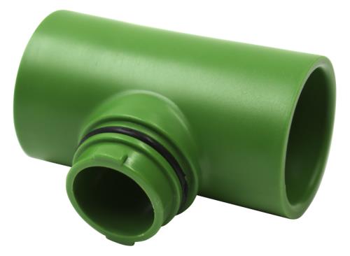 FloraFlex Flora Pipe Fitting Only - 1" Tee - BetterGrow Hydro