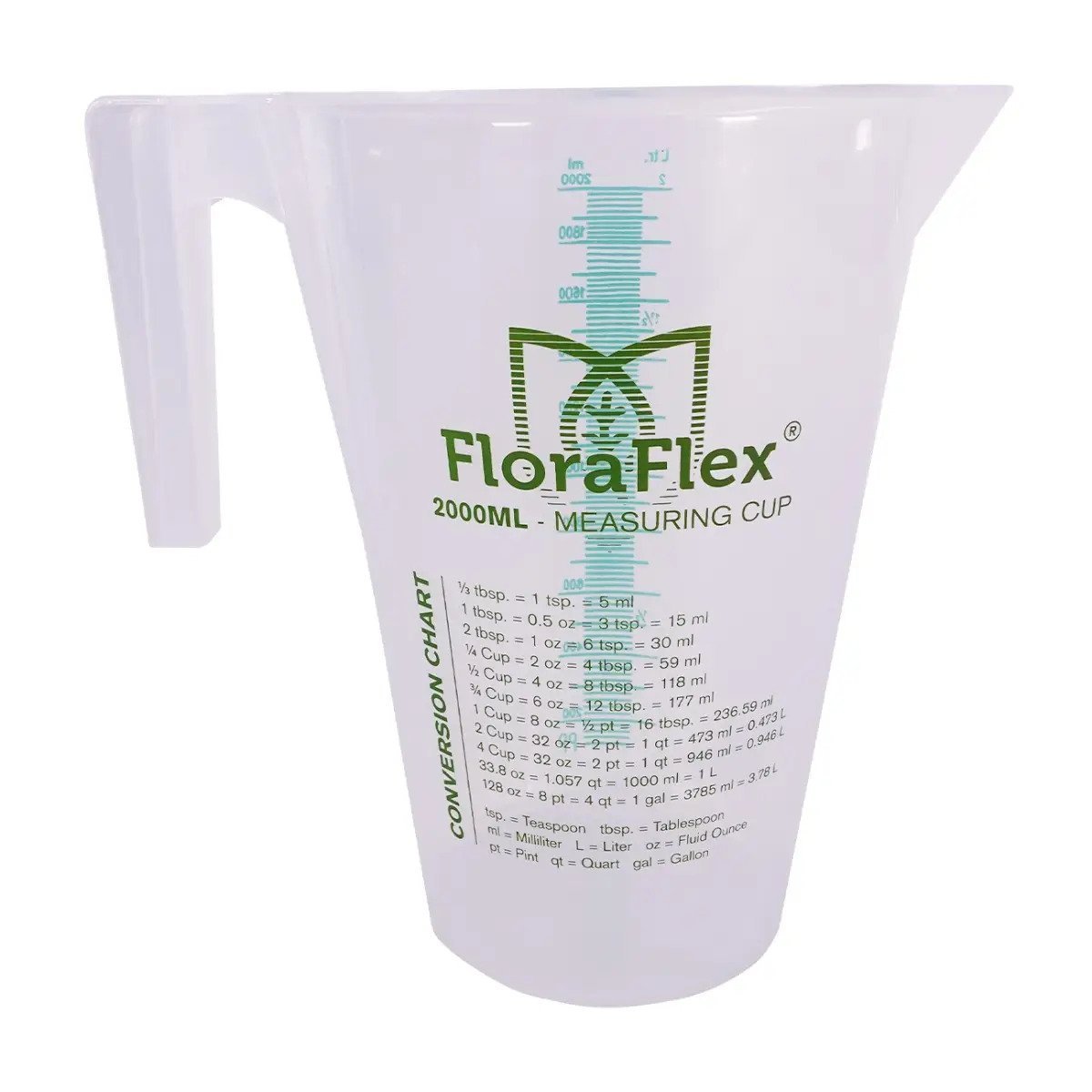 FloraFlex Measuring Cup 2000mL - BetterGrow Hydro