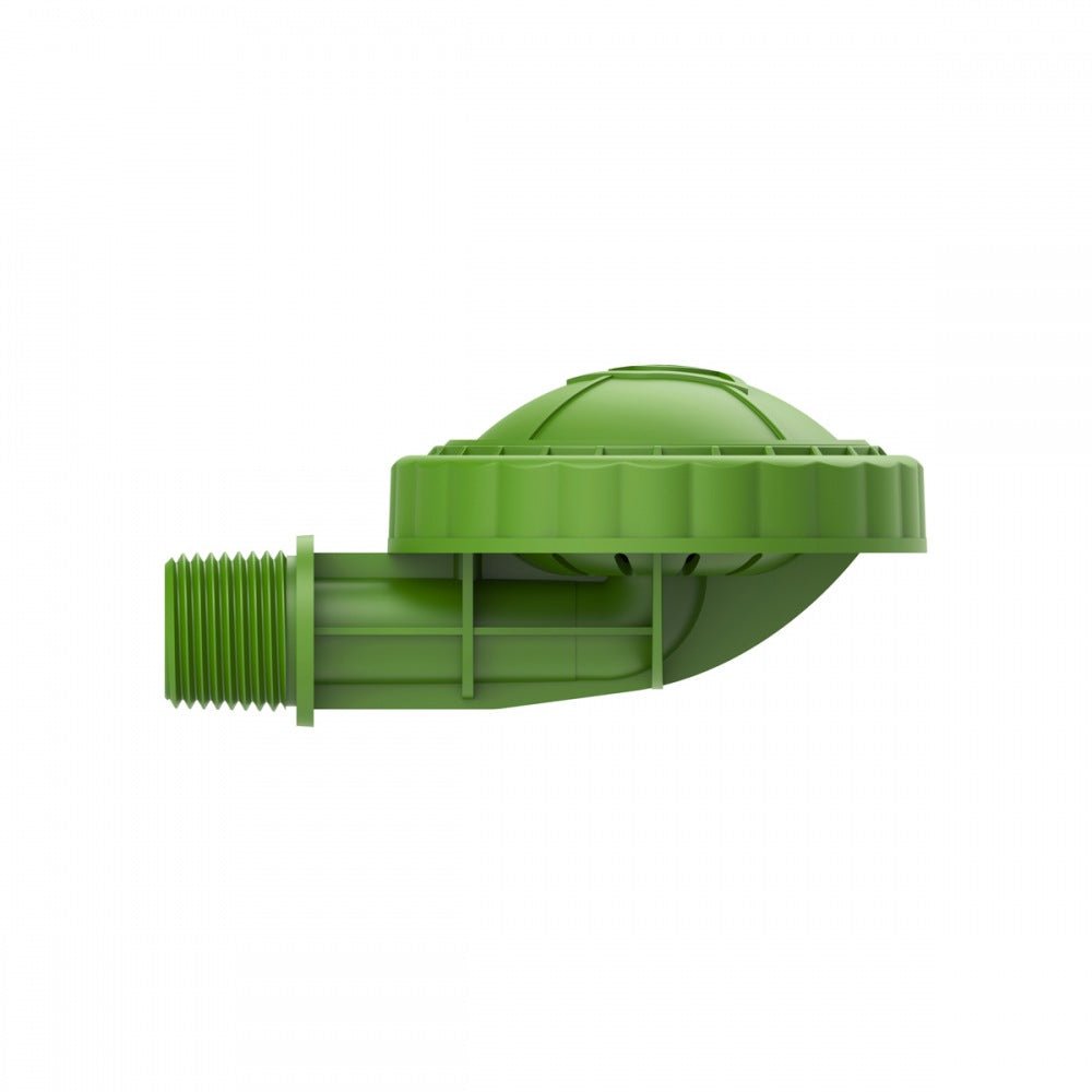 FloraFlex Micro Drip 16 - 17mm Lateral Flush Valve 1/2" NPT w/ 3/4" FPT Adapter - BetterGrow Hydro