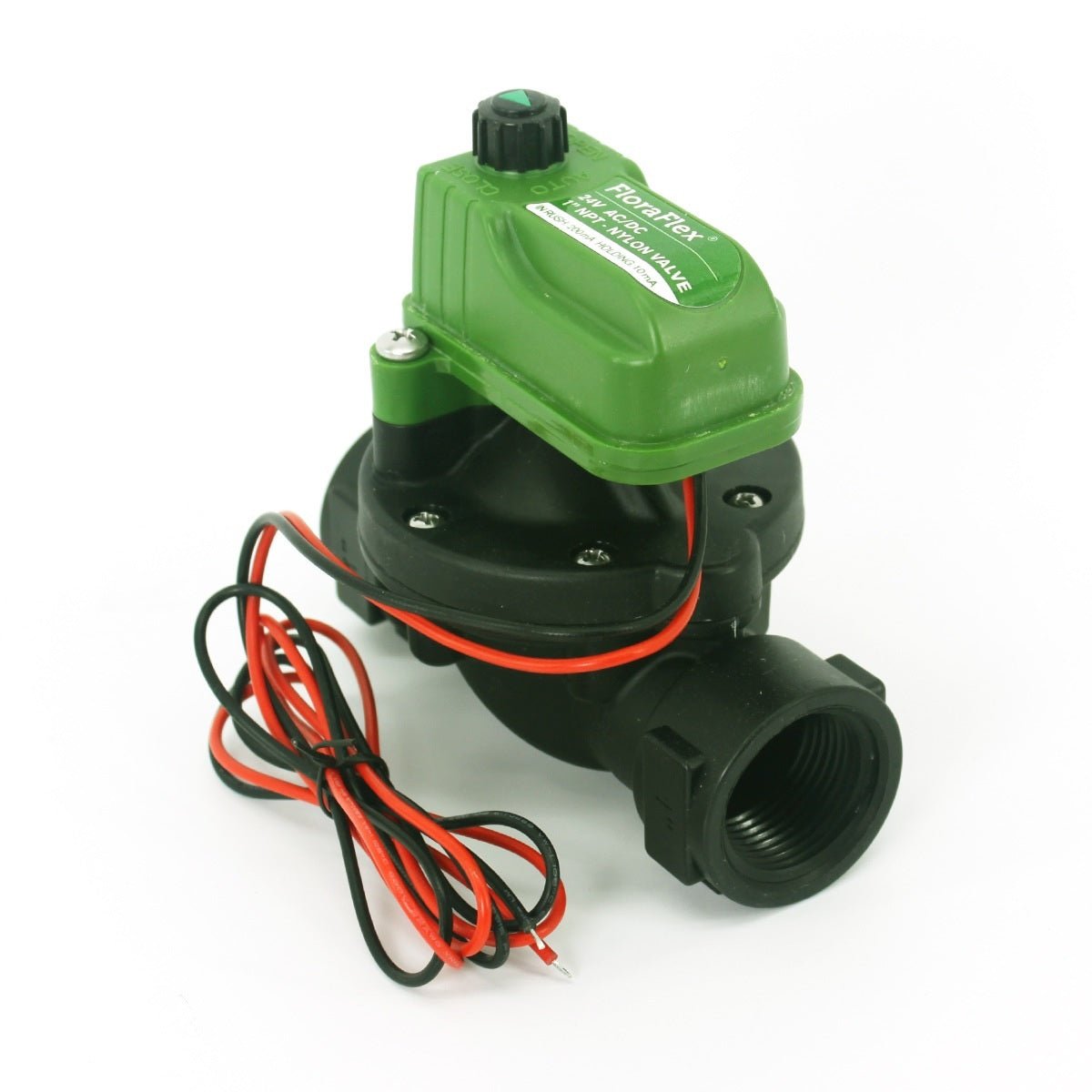 FloraFlex Nylon Solenoid Valve 2.0 - 1 in - BetterGrow Hydro
