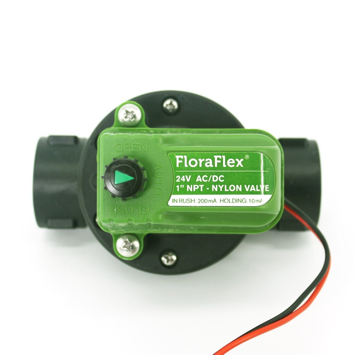 FloraFlex Nylon Solenoid Valve 2.0 - 1 in - BetterGrow Hydro