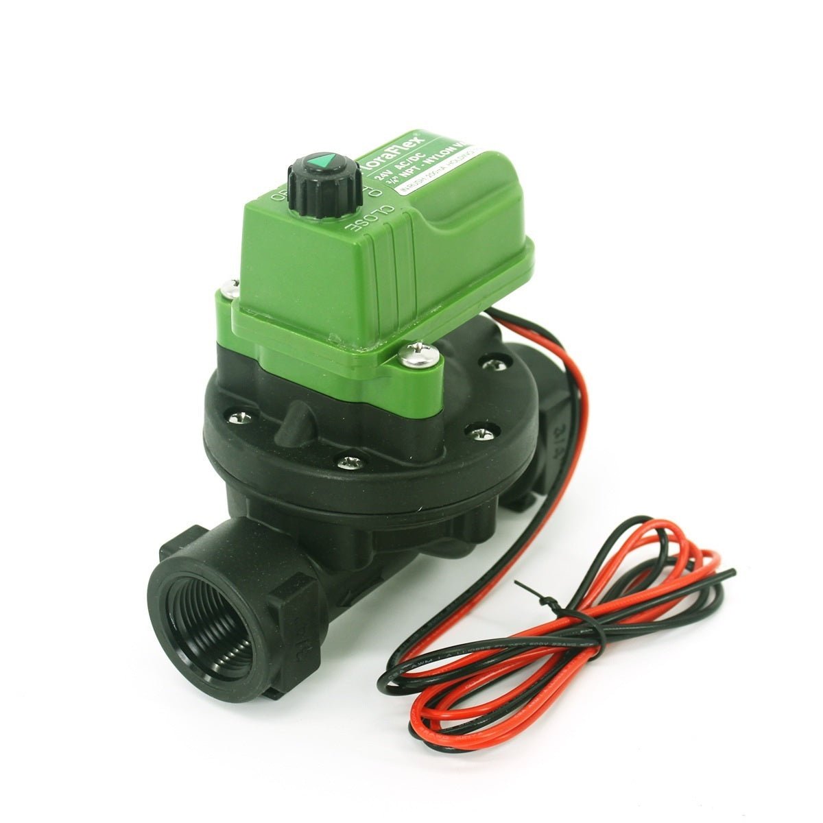 FloraFlex Nylon Solenoid Valve 2.0 - 3/4 in - BetterGrow Hydro