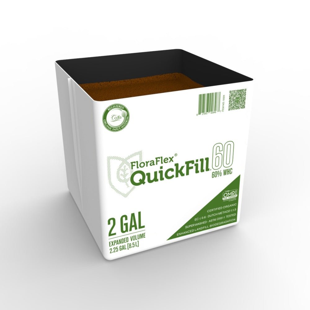 FloraFlex Quickfill 2 Gallon Bag - 60% WHC - BetterGrow Hydro