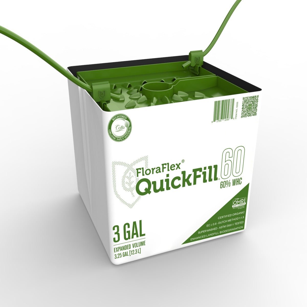 FloraFlex Quickfill 3 Gallon Bag - 60% WHC - BetterGrow Hydro