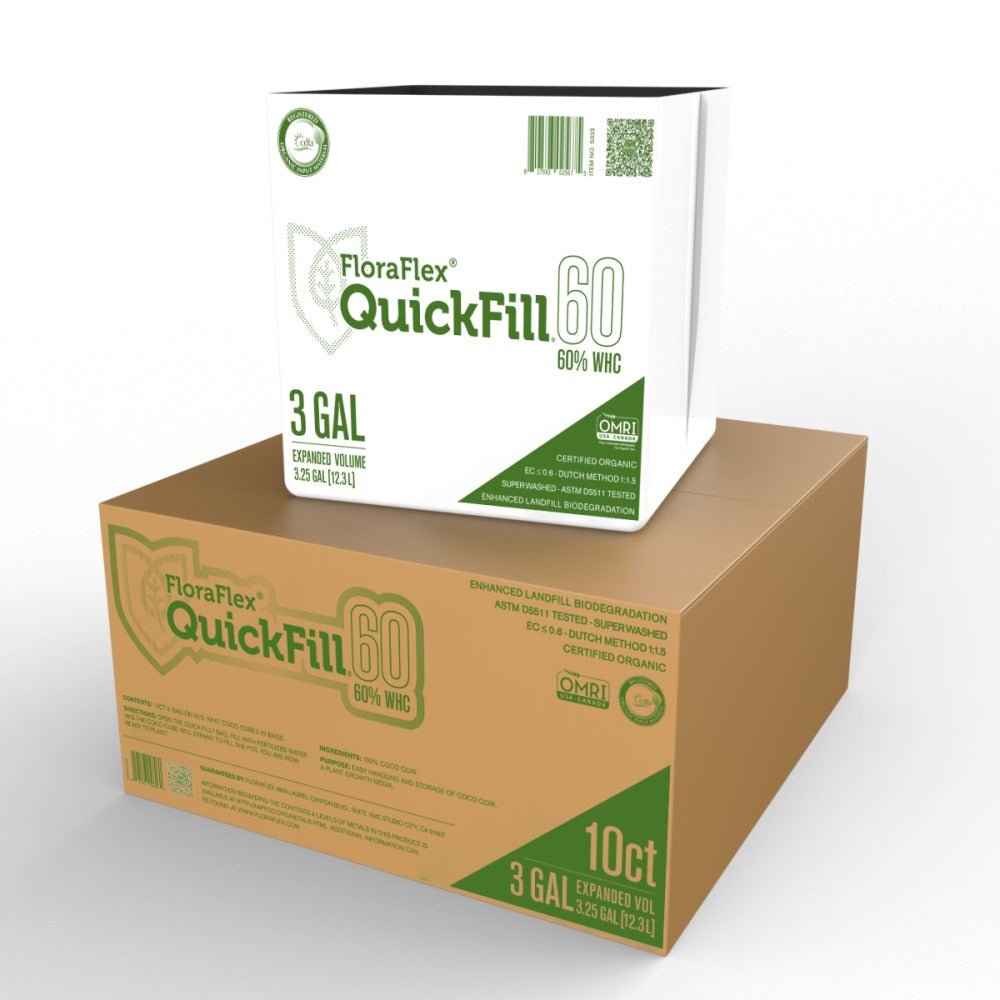 FloraFlex Quickfill 3 Gallon Bag - 60% WHC - BetterGrow Hydro