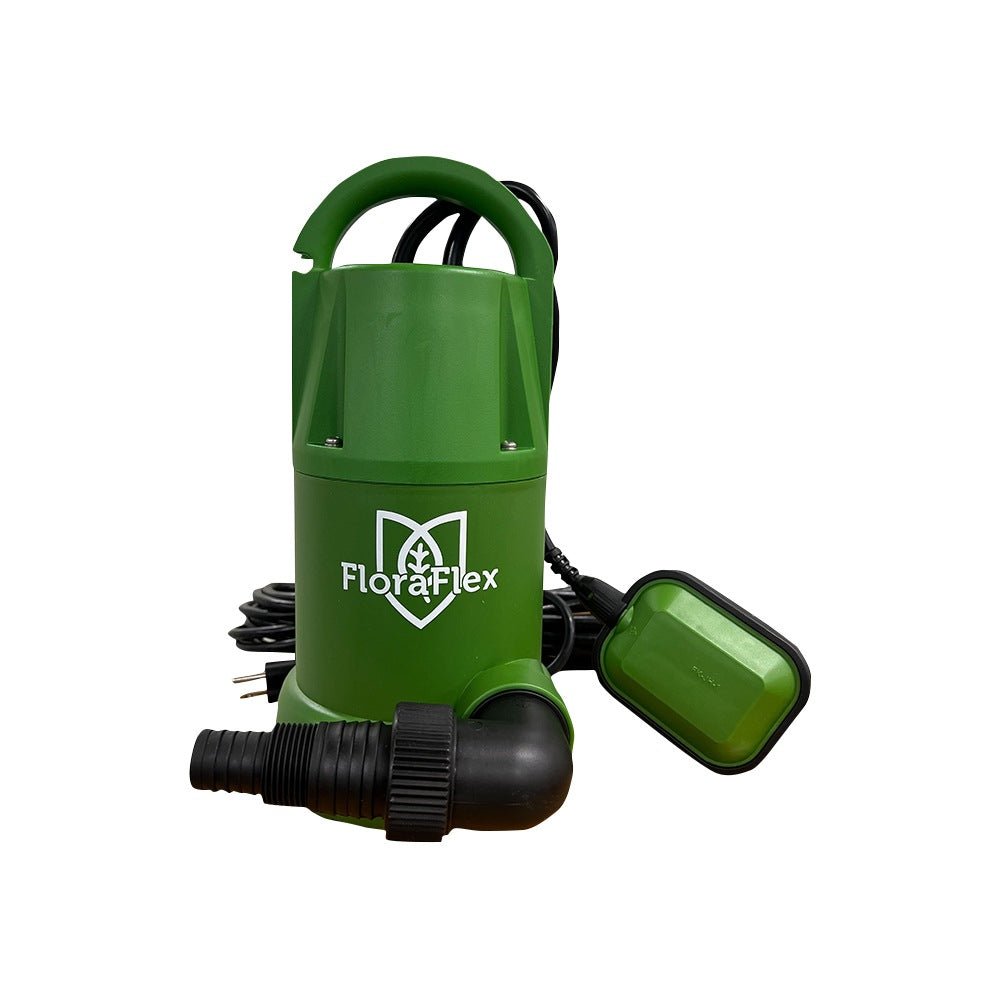 FloraFlex Submersible Pump 3/4 HP w/Float Switch - BetterGrow Hydro