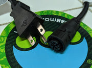 Fluence AC Power Cord - Push Lock - 15 ft, NEMA 6 (240v) - BetterGrow Hydro
