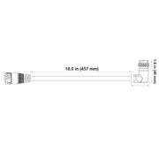 Fluence DC Extension Cord for SPYDR 2 & VYPR 2 / 3 Fixtures - 18" Right Angle - BetterGrow Hydro