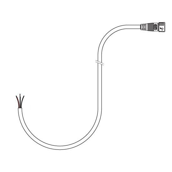 Fluence Dimming Signal Cable - 3 - pin, 5' (M16) - BetterGrow Hydro