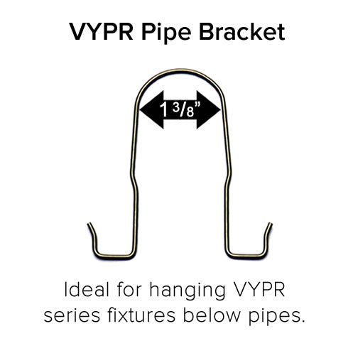 Fluence Mount for VYPR Fixtures - Pipe Brackets - BetterGrow Hydro