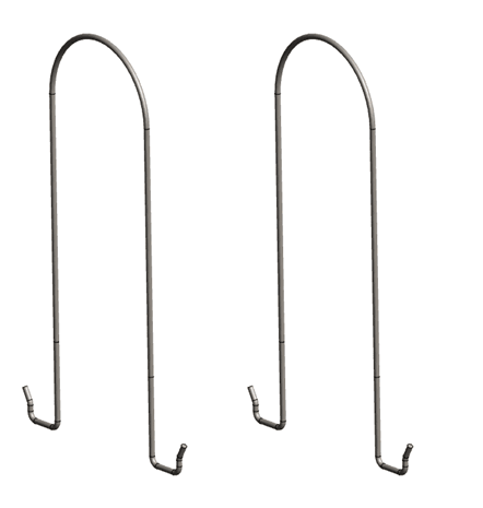 Fluence Mount for VYPR Fixtures - Pipe Brackets - BetterGrow Hydro