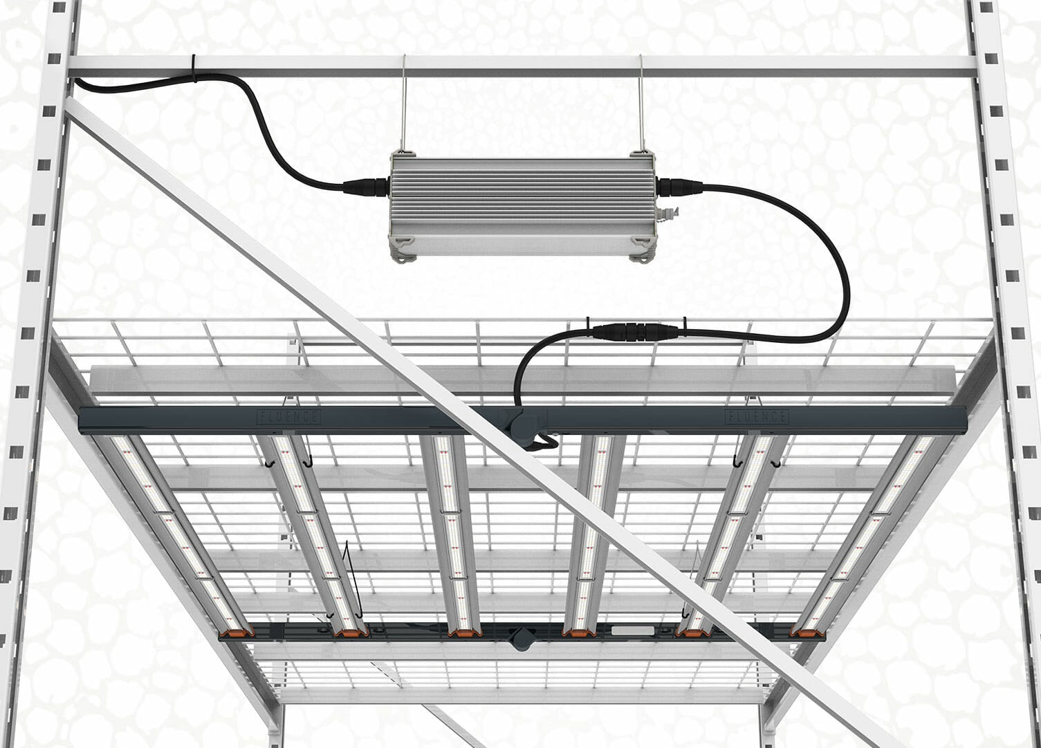 Fluence SPYDR 2h 47" LED Grow Light System - BetterGrow Hydro
