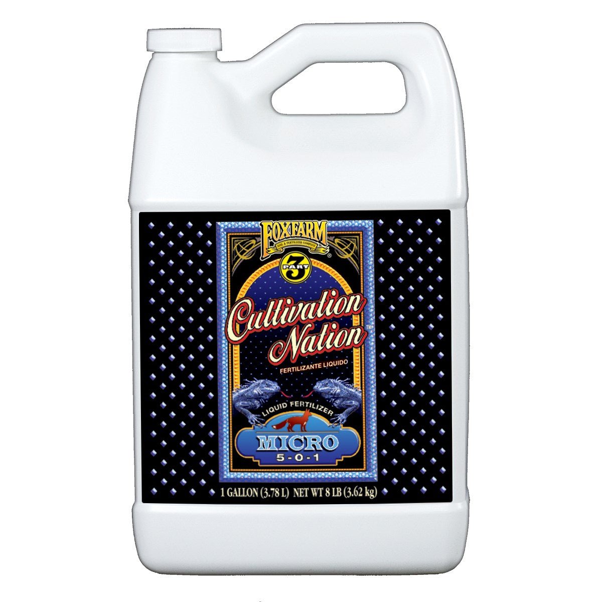 FoxFarm® Cultivation Nation® Micro Fertilizer 5-0-1 1gal - BetterGrow Hydro