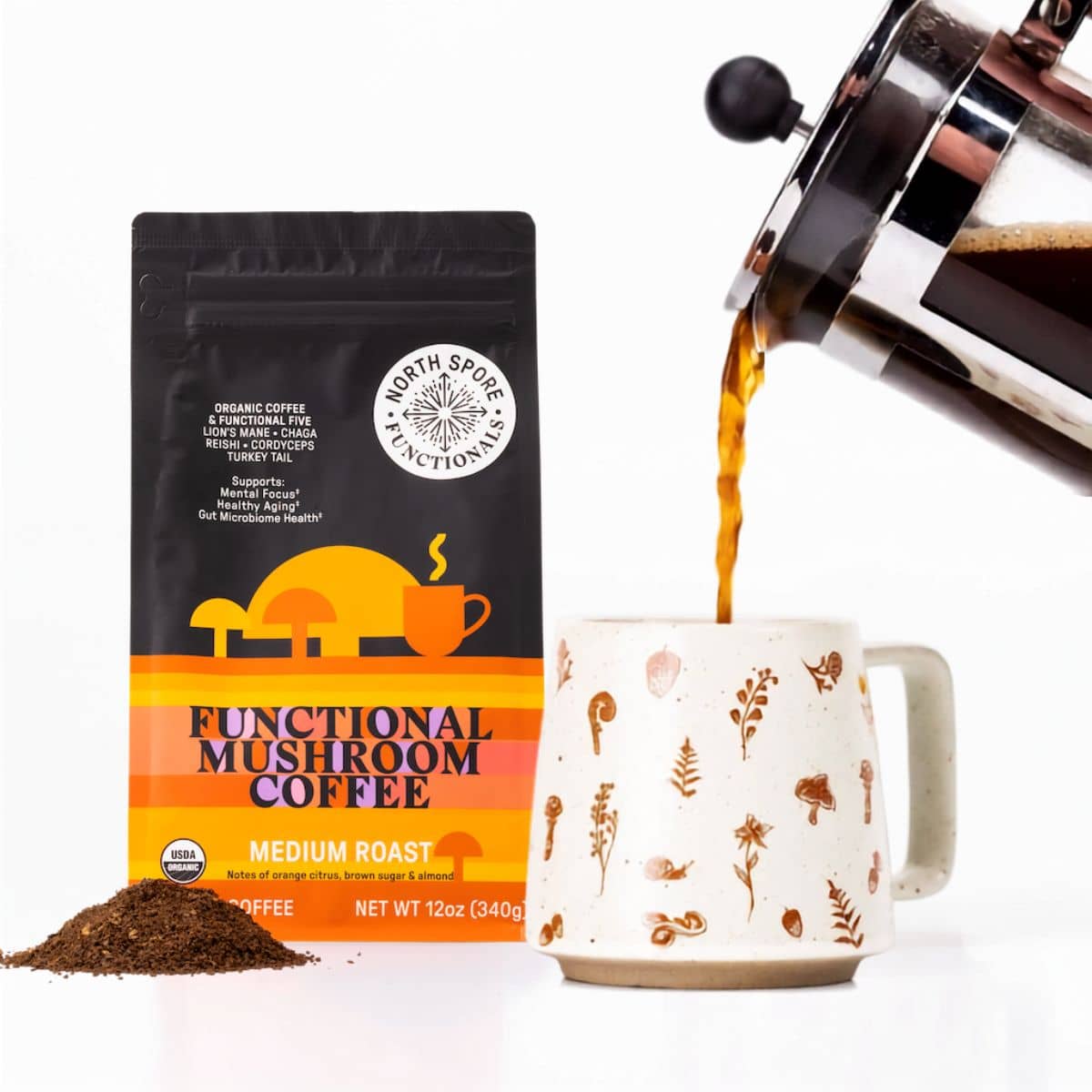 Functional-5 Mushroom Coffee - BetterGrow Hydro