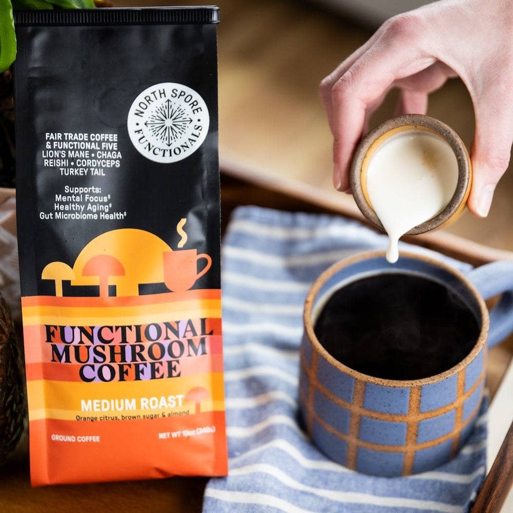 Functional-5 Mushroom Coffee - BetterGrow Hydro