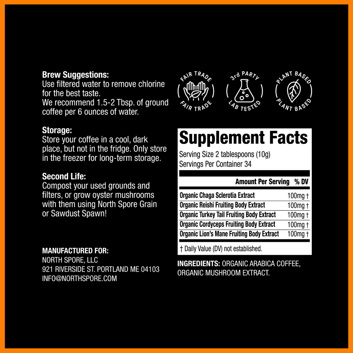 Functional-5 Mushroom Coffee - BetterGrow Hydro