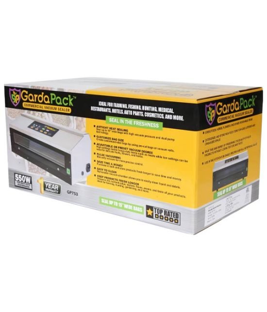 GardaPack Vacuum Sealer 15" - BetterGrow Hydro