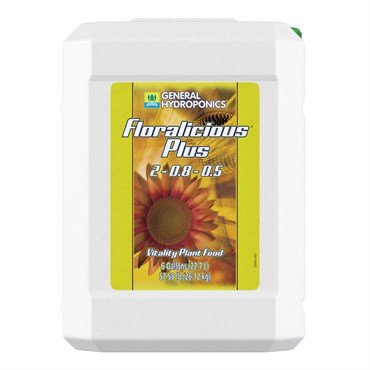 General Hydroponics 6gal Floralicious Plus 2-0.8-0.5 - BetterGrow Hydro