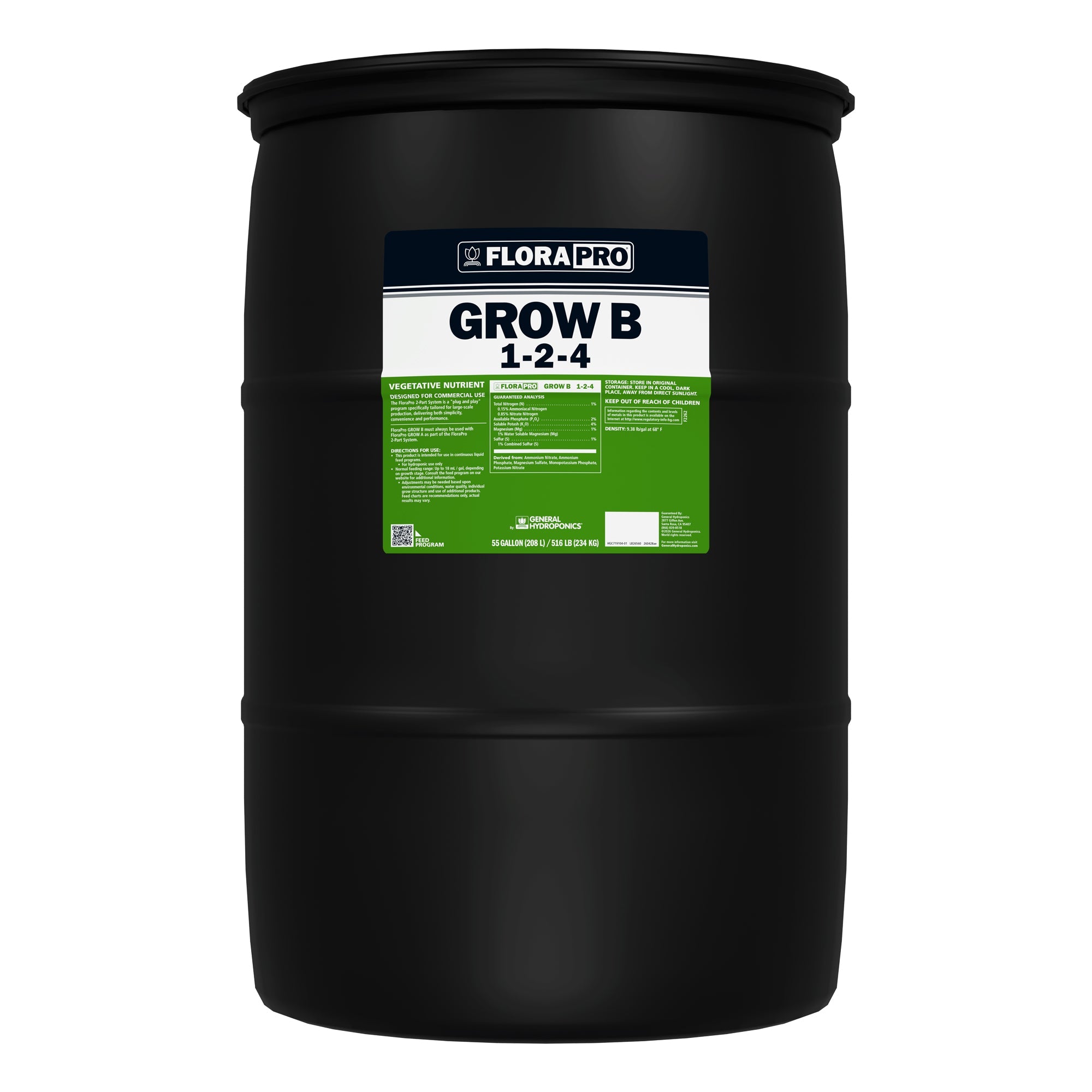 General Hydroponics FloraPro Grow B - BetterGrow Hydro