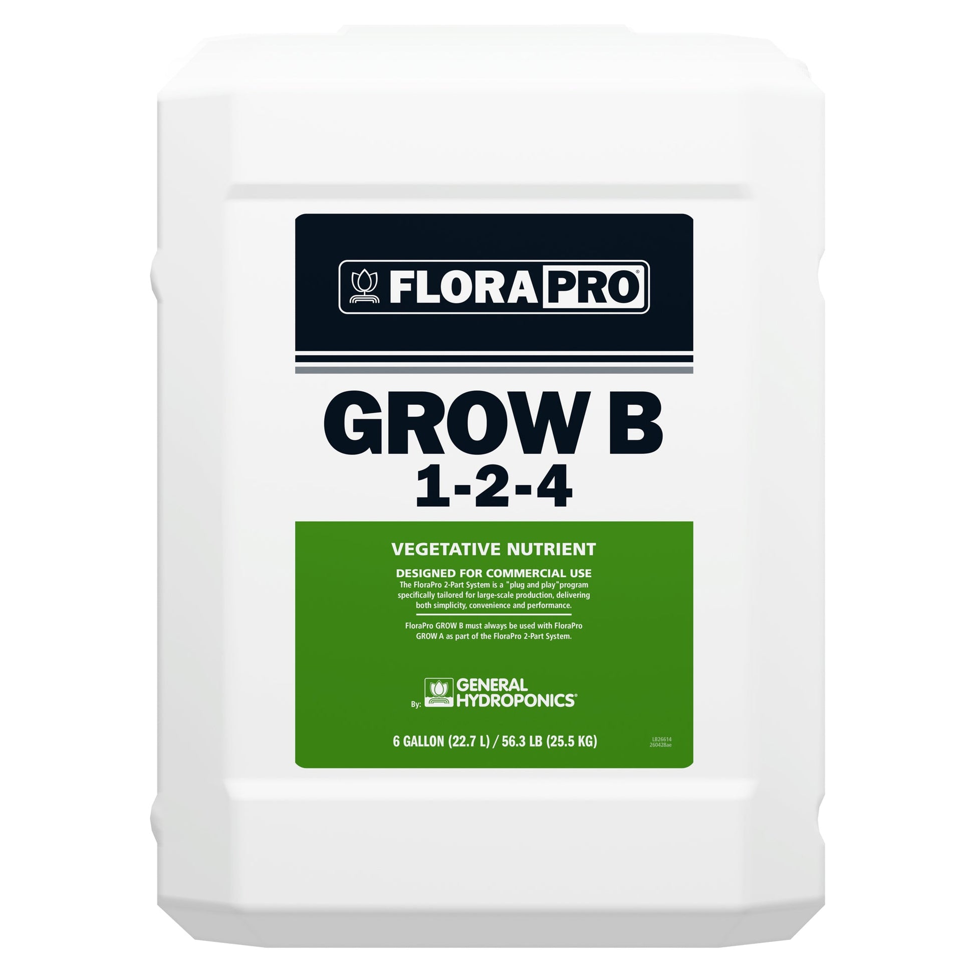 General Hydroponics FloraPro Grow B - BetterGrow Hydro