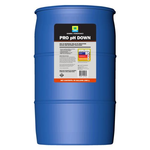 General Hydroponics PRO pH Down 55 gal - BetterGrow Hydro