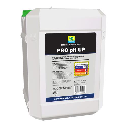 General Hydroponics PRO pH Up 6 gal - BetterGrow Hydro