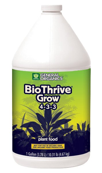 General Organics BioThrive Grow - BetterGrow Hydro