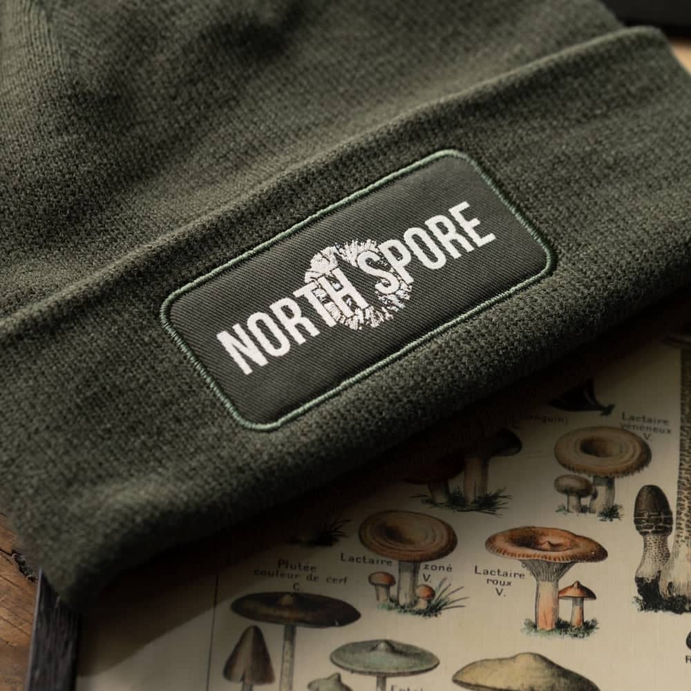 Green North Spore Logo Beanie Hat - BetterGrow Hydro