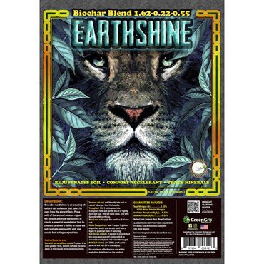 GreenGro Earthshine 30lb Biochar Blend - BetterGrow Hydro