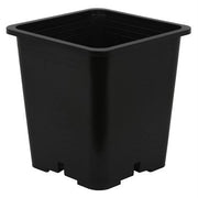 Gro Pro 9in x 9in x 10.5in Premium Square Pot Black - BetterGrow Hydro