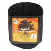 Gro Pro Essential Grow Bag Round Fabric Pots - Black - BetterGrow Hydro