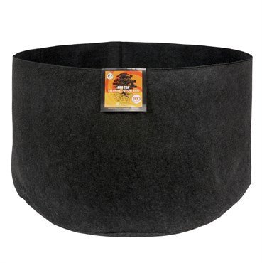 Gro Pro Essential Grow Bag Round Fabric Pots - Black - BetterGrow Hydro