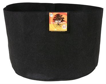 Gro Pro Essential Grow Bag Round Fabric Pots - Black - BetterGrow Hydro
