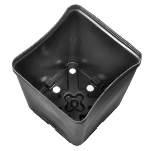 Gro Pro Square Plastic Pot 5.5 in x 5.5 in x 6 in - BetterGrow Hydro