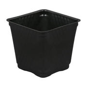 Gro Pro Square Plastic Pot Black 3.5 in - Case of 1375 - BetterGrow Hydro