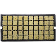 Grodan 1.5" AO Plugs w/Hole (1.4x1.4x1.9) -Tray (50 plugs/tray, 1500 plugs/carton) - BetterGrow Hydro